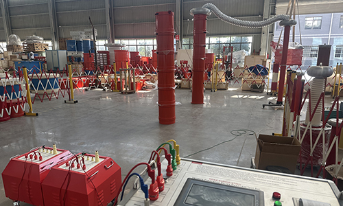 540KVA/270KV串聯(lián)諧振完成出廠實驗整裝待發(fā)